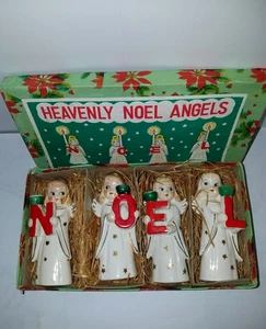 Original Commodore Heavenly NOEL Engel Figur Weihnachten Kerzenhalter in Box - Bild 1 von 16