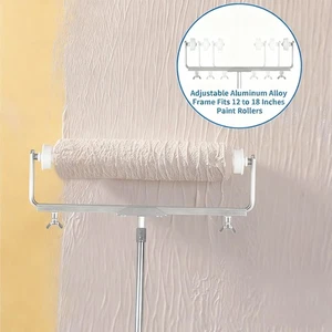 18 Inch Paint Roller Kit Paint Roller Brush With Paint Tray Roller Cover - Picture 1 of 12