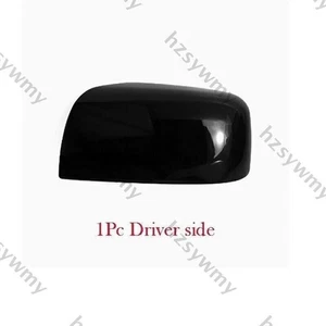 For 2008-2013 Nissan Rogue Driver Left Side Black Side Mirror Cover Cap Trim 1PC - Picture 1 of 3