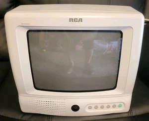 🔥RCA CRT 9" Inch TV Model E09310WH Television NO Remote TESTED WORKING🔥 - Picture 1 of 6
