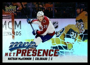 2025-26 UD MVP Net Prescence NP-16 Nathan MacKinnon, Colorado Avalanche - Picture 1 of 2