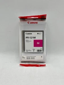Canon PFI-121M Magenta Ink Tank 130ml for TM-350, TM-355, TM-250, TM-255 - Picture 1 of 2