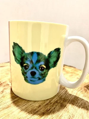 Fringe Studio Pop Art Coffee Mug Tea Cup Multicolor Dogs 12 oz. - Image 1 of 4