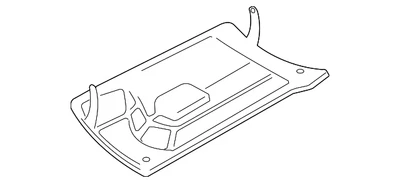 Genuine  2009-2010 Volkswagen Beetle - Glove Box Door 1C1-880-882-E-2QL - Image 1 of 3