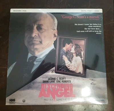 Descending Angel (1990) Laserdisc HBO George C. Scott Diane Lane Drama W12 - Image 1 of 4