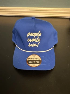Imperial True Fit Sunrun RunX Snapback Golf Rope Hat Blue OSFA Adjustable - Image 1 of 4