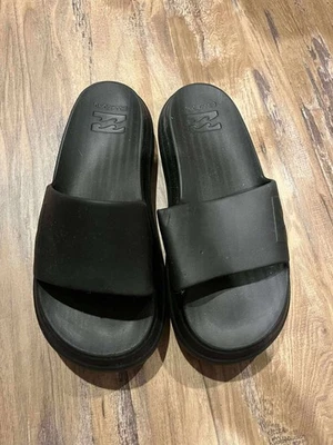 Toboganes de plataforma Billabong negros talla 7 Foto 1 de 4