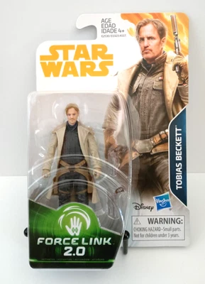 Star Wars Force Link 2.0 Tobias Beckett 3.75" Figure – Rare / Collectible - Image 1 of 4