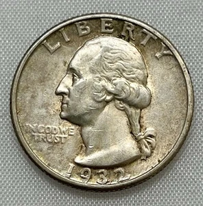1932-P Washington Quarter - Picture 1 of 2