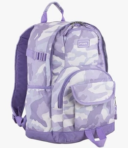 Nueva mochila Fuel Millennial Tech, funda para computadora portátil, bolsillo tecnológico con cremallera camuflaje lila - Imagen 1 de 4