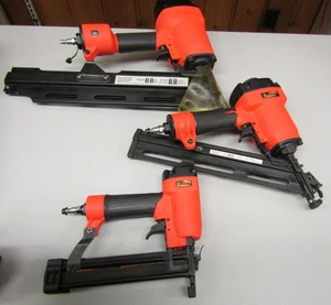 Campbell Hausfeld Iron Force 3-Pc Pneumatic Nailer Set  (IFN21950AV) - Tested - Picture 1 of 20