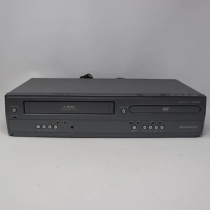 Magnavox DV200MW8 Combo DVD VHS Player Gray Tested And Working NO Remote - Picture 1 of 4