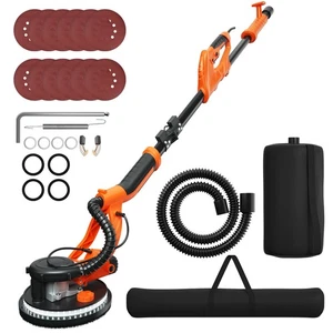 Electric Foldable Drywall Sander 750W Variable Speed w/Automatic Vacuum & Lights - Picture 1 of 12