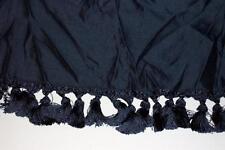 JC Penney Home Tucked Valance with Trim - Dark Blue