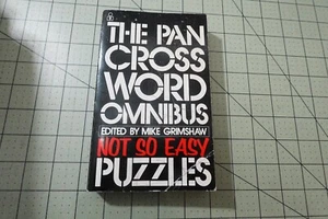 Pan Book of Crosswords Omnibus Not So Easy Puzzles edited by Mike Grimshaw 1983 - Picture 1 of 3