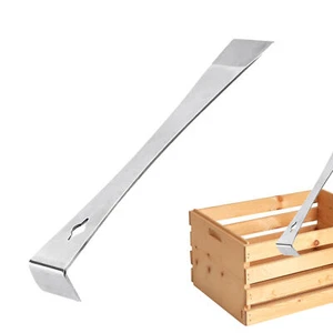 Pry Bar Wrecking Nail Puller Flat End Stainless Steel Scraper Hand Tool - Picture 1 of 9