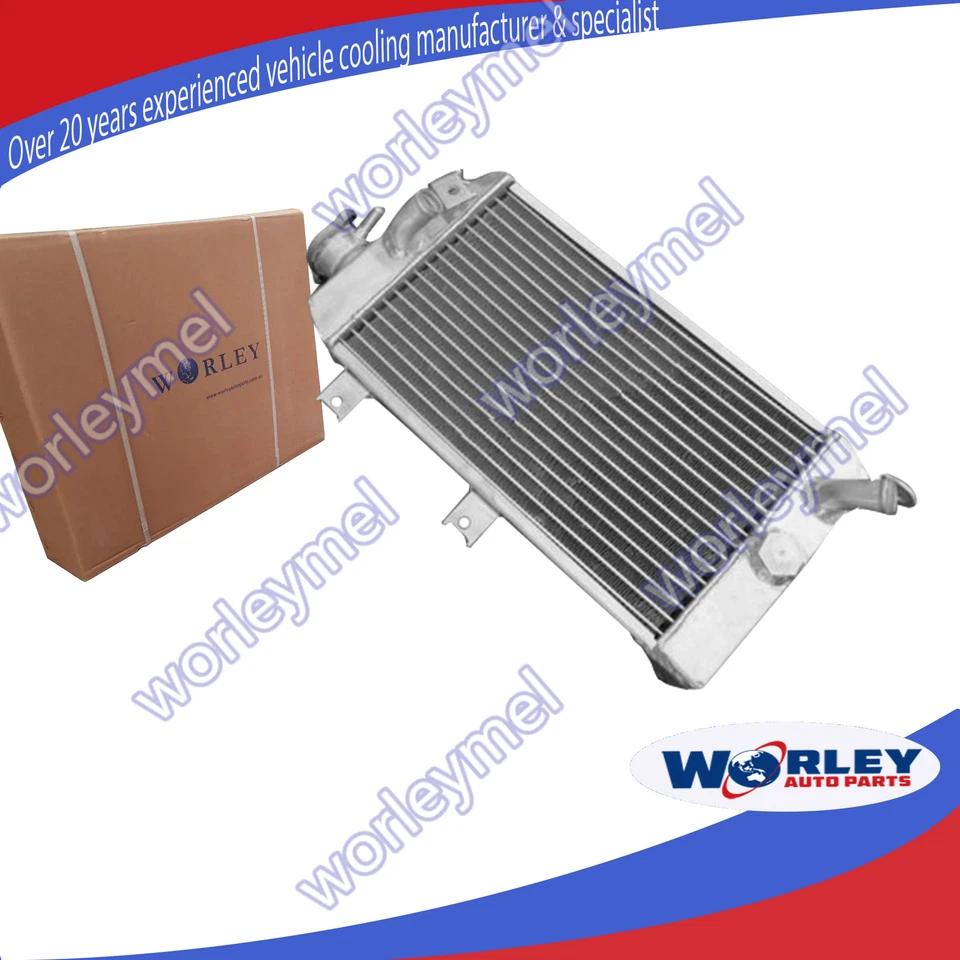 Radiador de aluminio KLR650 2008-2014 para Kawasaki KLR 650 2009 2010 2011 2012 2013 Foto 1 de 4