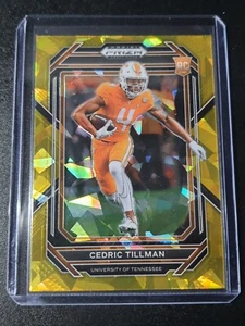 Cedric Tillman - Prizm Draft Picks 2023 - Browns - Gold Cracked Ice - RC - Picture 1 of 2
