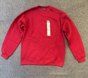 Cheetah Sweatshirt Red Long Sleeve Pullover - Picture 1 of 5