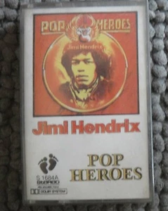 (817) Malaysia Cassette Tape - JIMI HENDRIX "Pop Heroes" - Picture 1 of 2
