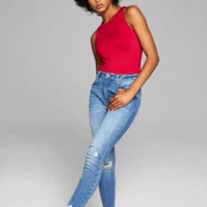 And Now This Women's High Neck Bodysuit red XS - Picture 1 of 9