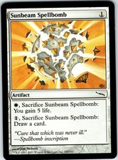 Sunbeam Spellbomb (x4) - Mirrodin MTG