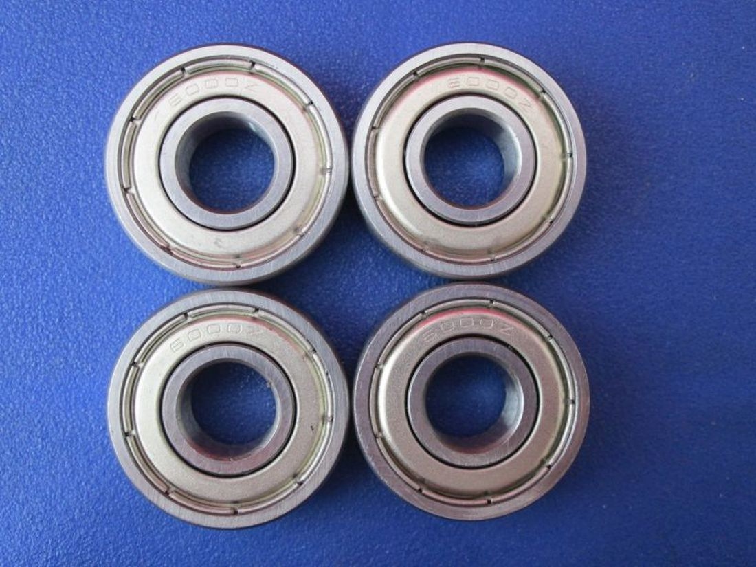 20 Stück Kugellager 6000 ZZ (10x26x8 Mm) - Rillenkugellager Aus Stahl, Vielseitig Einsetzbar
