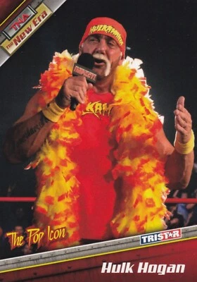 Tarjeta Hulk Hogan 2010 TriStar TNA New Era #5 WWE WCW WWF AWA Pro Wrestling Legend Foto 1 de 4