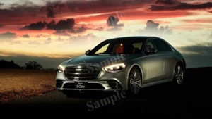 Póster fotográfico estampado decoración de pared para Mercedes Benz Clase S S500 4matic Lang alta resolución - Imagen 1 de 1