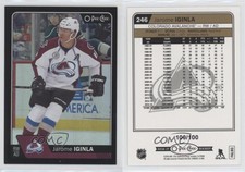 2016-17 O-Pee-Chee Black Rainbow Foil /100 Jarome Iginla #246 HOF
