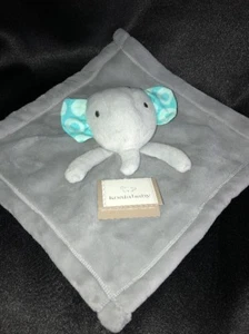 Koala Baby Gray Elephent Mint Green Teal Ears Lovey New With Tags - Picture 1 of 2