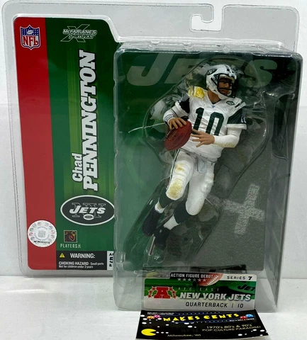 2003 NFL Debut NY Jets Chad Pennington McFarlane’s SportsPicks Series 7 Figure Cover