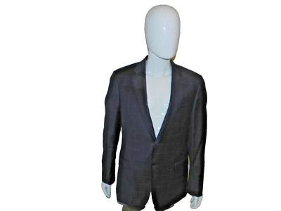 Blazer de lana Emporio Armani G-Line Super 130s nuevo con etiquetas talla 52 IT 42 EE. UU. largo Foto 1 de 4
