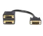 DVISPL1DD Startech DVI-D to 2x DVI-D Digital Video Splitter Cable M/F (0.30m)