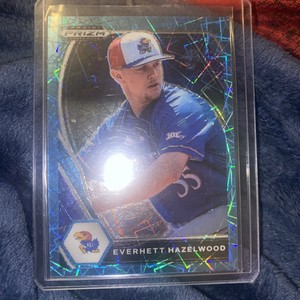 2021 Panini Prizm Draft Picks Everhett Hazelwood Blue Velocity Chicago White Sox