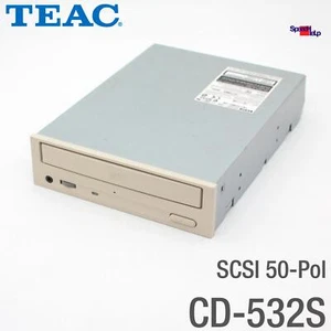 Best Teac CD-532S CD-Rom Drive Laufwerk SCSI 50-Pol 5.25" 13.3Cm 32X SCSI - Picture 1 of 3