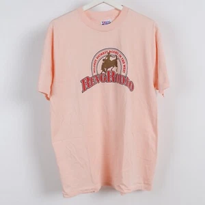 Vintage 80s RENO Rodeo World’s Richest Cowboy FIT LARGE Single Stitch Made USA - Picture 1 of 14