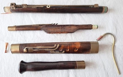 Fagot francés clásico histórico de 11 teclas A=430Hz.Año-1830 Foto 1 de 4