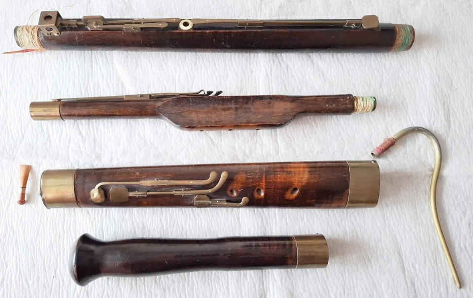 Fagot francés clásico histórico de 11 teclas A=430Hz.Año-1830 Foto 1 de 4