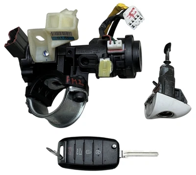 *TRANSMISIÓN MANUAL* Juego de cilindros de bloqueo de interruptor de encendido Kia Forte 2014-2018 con bloqueo de puerta Foto 1 de 4