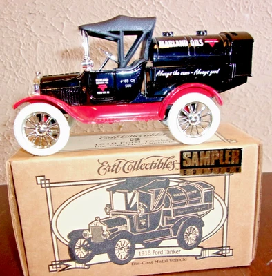 RARE 1918 FORD TANKER MARLAND OILS CONOCO PONCA CITY MIB #183 of 500 '96 SAMPLER - Image 1 of 4