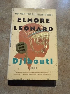 Djibouti: A Novel By Elmore Leonard Signed First Edition Great Condition With DJ - Picture 1 of 6