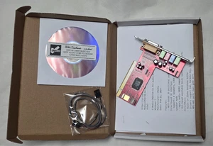 HSP-56 CMI8738/PCI-SX HRTF Audio COM PCI Sound Card MJJ7J-037D - Picture 1 of 5