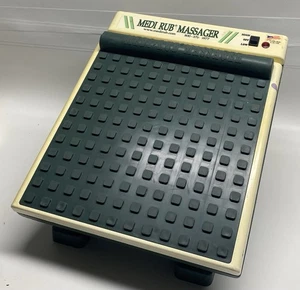 Medi-Rub Vibrating Foot Massager Model MR-3F Massage Machine MediRub WORKS - Picture 1 of 2