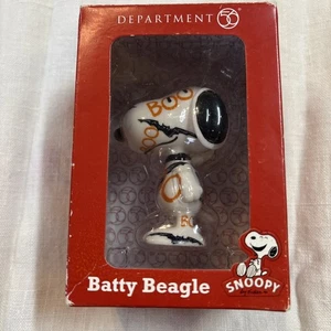 Department 56 Peanuts Snoopy Dog By Design Batty Beagle In box NIB 2014 - Picture 1 of 5