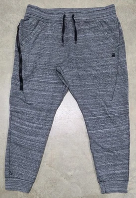 G-STAR RAW Sweatpants Mens XL Gray Citishield Slim Tapered Joggers Zip Pockets - Image 1 of 4
