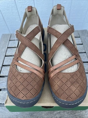 Jambu Womens Nicole Mary Jane Brown Size 11 Hiking, Walking, Exercise New In Box - Image 1 of 4