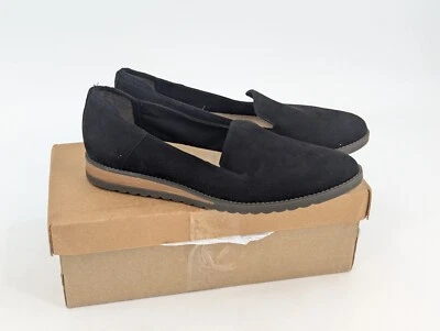 Dr Scholls Shoes Womens 8.5 M Jetset Casual Comfort Slip On Loafer Black Fabric - Image 1 of 4