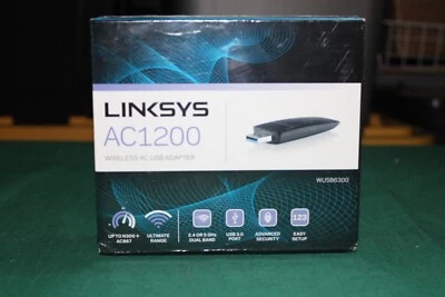 Linksys AC1200 Wireless-AC USB Adapter - Image 1 of 4