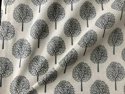 BEIGE Mulberry Tree Cotton Linen Blend Fabric Natural Material Curtains 59" Wide - Image 1 of 4